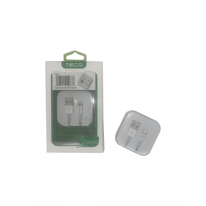Teco 1 Meter Lightning Cable with box (T03-A)