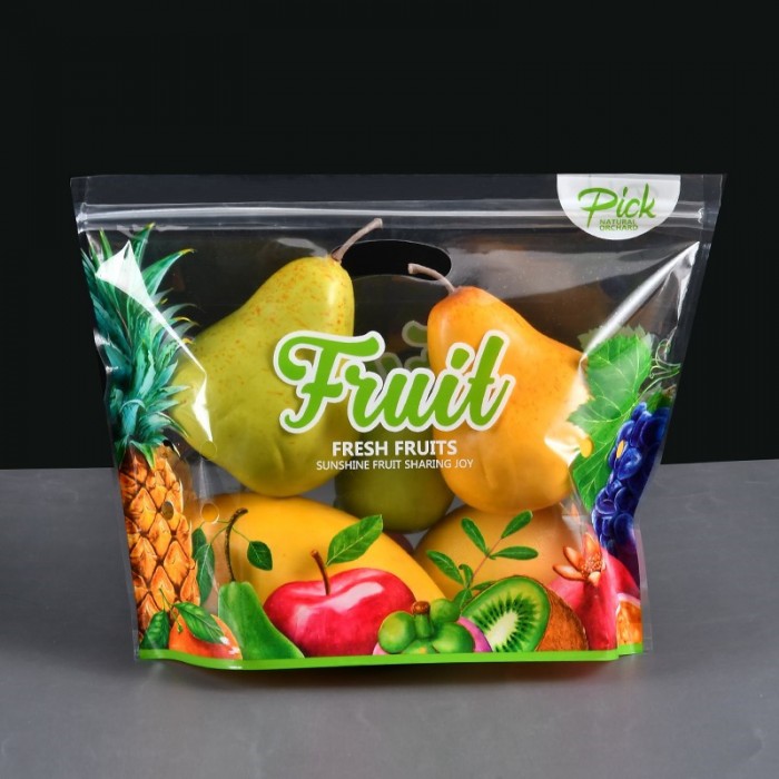 Zipper packaging bags for fresh fruits