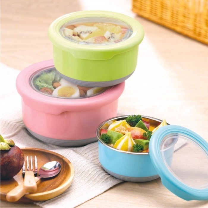 TeDeMei Stainless Steel Food Container #6857 